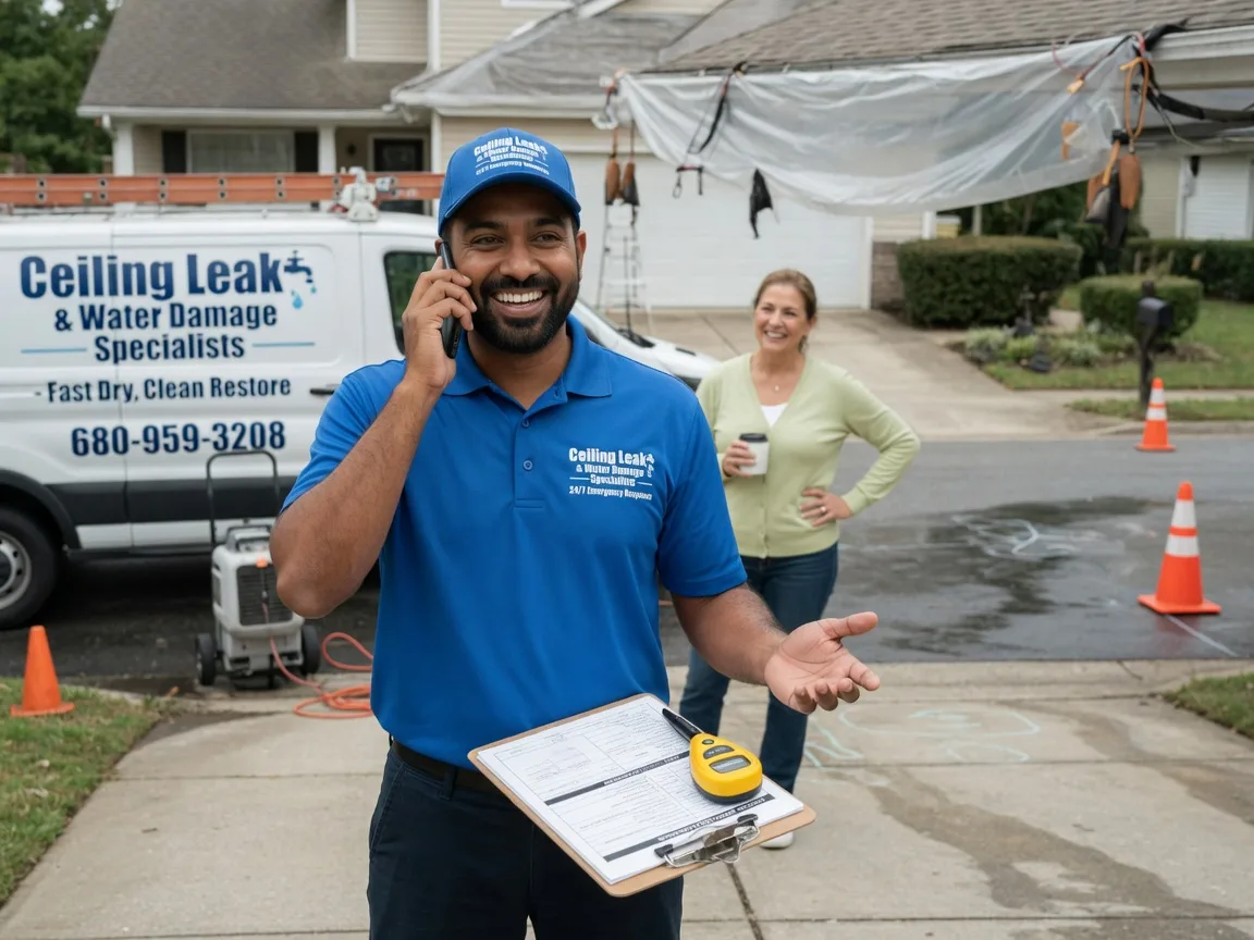 Ceiling Leak Cleanup Oakfield, TN FAQs